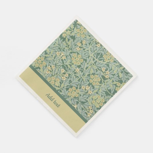 Jasmine TEMPLATE Serviette (Ecke)