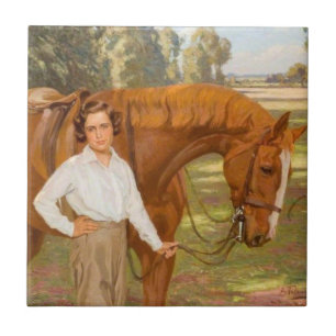 Jasmine the Horse (von Algernon Talmage) Fliese