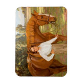 Jasmine the Horse (von Algernon Talmage) Magnet (Vertikal)