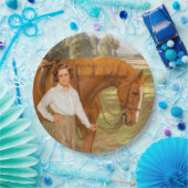 Jasmine the Horse (von Algernon Talmage) Pappteller (Party)