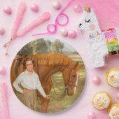 Jasmine the Horse (von Algernon Talmage) Pappteller (Party)