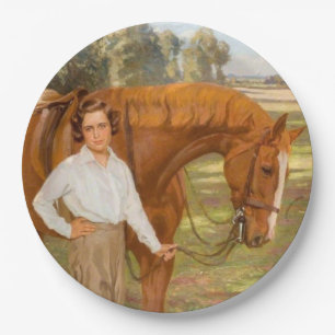 Jasmine the Horse (von Algernon Talmage) Pappteller