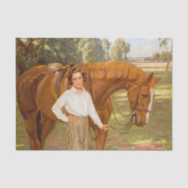 Jasmine the Horse (von Algernon Talmage) Seidenpapier