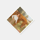 Jasmine the Horse (von Algernon Talmage) Serviette (Ecke)