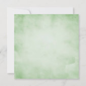 Jasmine und Probe im Grünen Einladung (Rückseite)