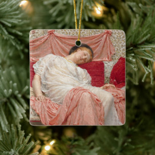 Jasmine von Albert Joseph Moore, Victorian Fine Ar Keramikornament