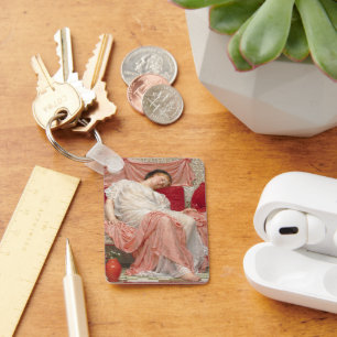 Jasmine von Albert Joseph Moore, viktorianische Fe Schlüsselanhänger