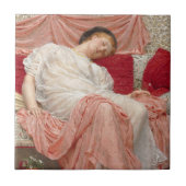 Jasmine von Albert Joseph Moore, Viktorianische Ku Fliese (Vorderseite)