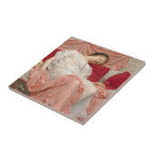 Jasmine von Albert Joseph Moore, Viktorianische Ku Fliese (Seite)