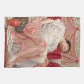 Jasmine von Albert Joseph Moore, Viktorianische Ku Geschirrtuch (Horizontal)