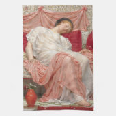 Jasmine von Albert Joseph Moore, Viktorianische Ku Geschirrtuch (Vertikal)