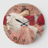 Jasmine von Albert Joseph Moore, Viktorianische Ku Große Wanduhr (Vorderseite)