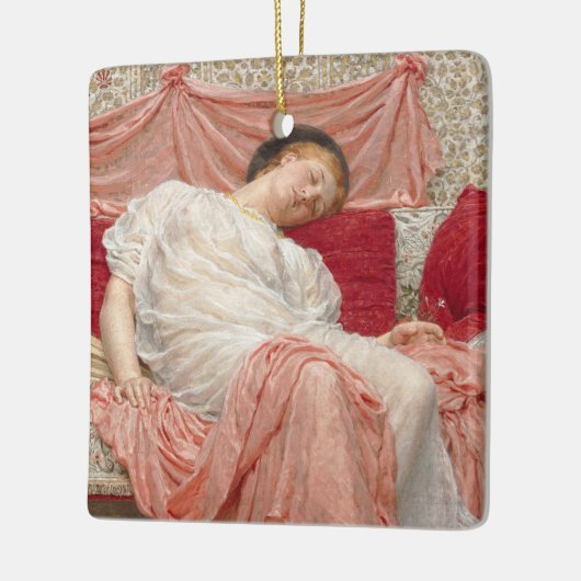 Jasmine von Albert Joseph Moore, Viktorianische Ku Keramikornament (Links)