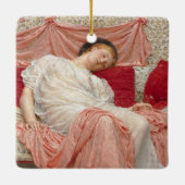 Jasmine von Albert Joseph Moore, Viktorianische Ku Keramikornament (Rückseite)