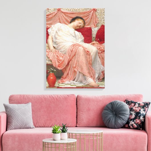 Jasmine von Albert Joseph Moore, Viktorianische Ku Leinwanddruck (Insitu (Wohnzimmer))