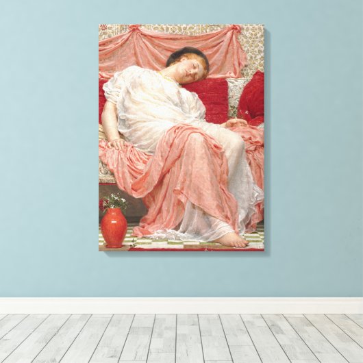 Jasmine von Albert Joseph Moore, Viktorianische Ku Leinwanddruck (Insitu (Holzboden))