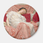 Jasmine von Albert Joseph Moore, Viktorianische Ku Magnet (Vorne)