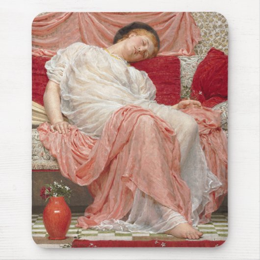 Jasmine von Albert Joseph Moore, Viktorianische Ku Mousepad (Vorne)