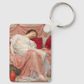 Jasmine von Albert Joseph Moore, Viktorianische Ku Schlüsselanhänger (Rückseite)