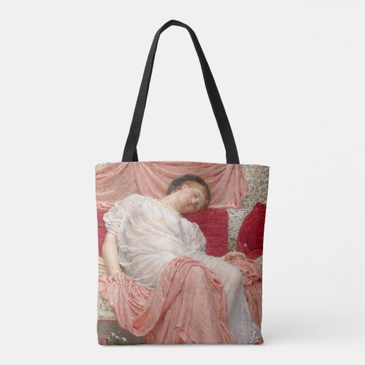 Jasmine von Albert Joseph Moore, Viktorianische Ku Tasche (Rückseite)