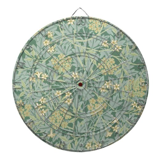Jasmine (von William Morris) Dartscheibe (vorne)