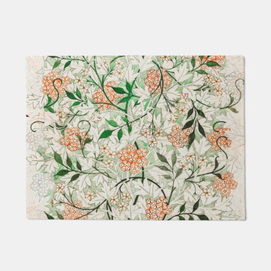 Jasmine von William Morris Fußmatte (Vorderseite)