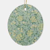 Jasmine (von William Morris) Keramik Ornament (Links)