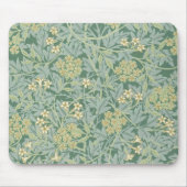 Jasmine (von William Morris) Mousepad (Vorne)