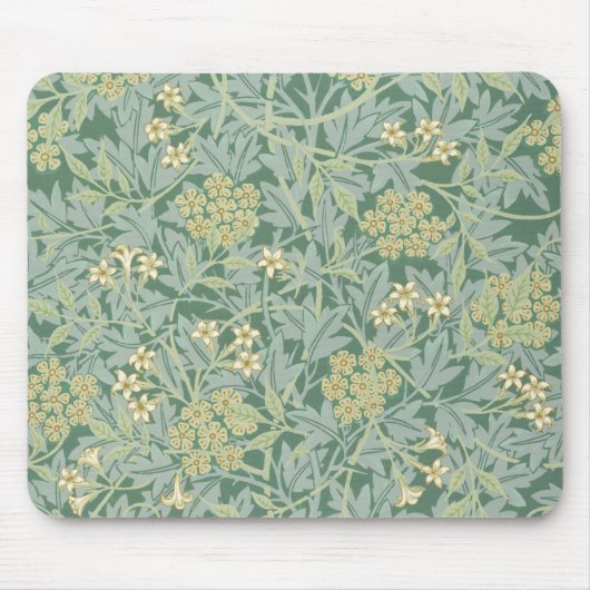 Jasmine (von William Morris) Mousepad (Vorne)