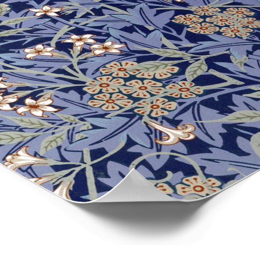 Jasmine von William Morris Poster (Ecke)