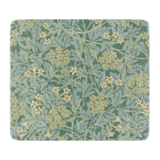 Jasmine (von William Morris) Schneidebrett (Vorderseite)