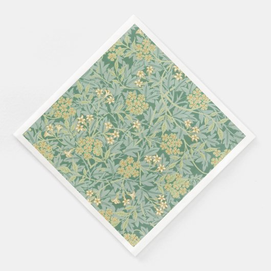 Jasmine von William Morris Serviette (Ecke)
