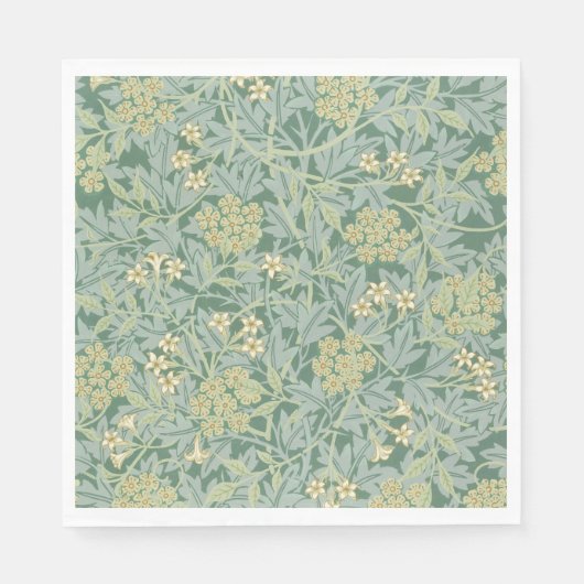Jasmine (von William Morris) Serviette (Vorderseite)
