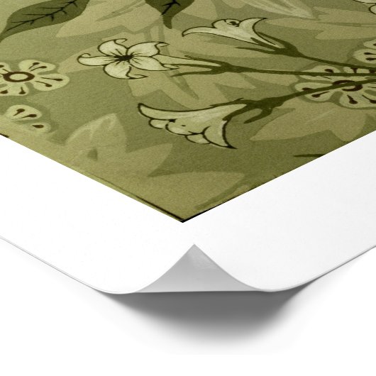 'Jasmine' wallpaper design, 1872 Poster (Ecke)