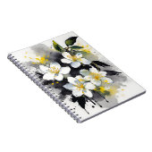 Jasmine - Watercolor flowers Notizblock (Rechte Seite)