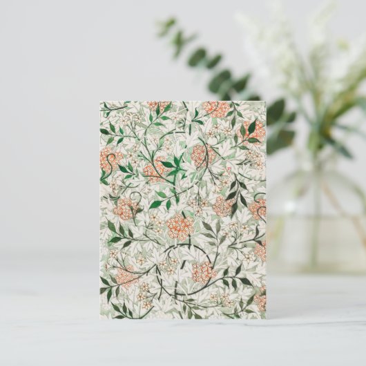 Jasmine - William Morris Postkarte (Stehend Vorderseite)