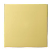 Jasmine Yellow Solid Color | Klassisches Elegant Fliese (Vorderseite)