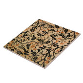 Jasminhintervorhangentwurf, 1868-70 (Druckfeldbett Fliese (Seite)