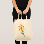 Jasmins Blume-Tasche Tragetasche (Vorderseite (Produkt))