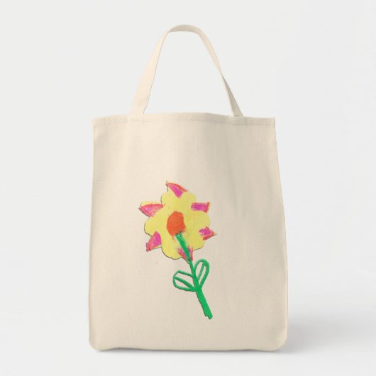 Jasmins Blume-Tasche Tragetasche (Vorne)