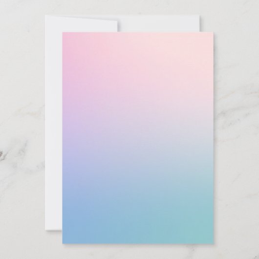 Jasmins zweiter Geburtstag Einladung (Rückseite)