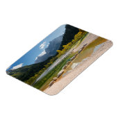 Jasna-See in den slowenischen Alpen im Herbst Magnet (Linke Seite)