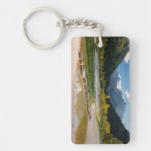 Jasna-See in den slowenischen Alpen im Herbst Schlüsselanhänger (Vorderseite)