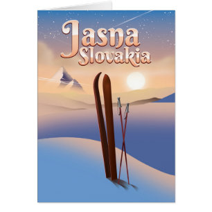 Jasna, Slowakei Skiposter.