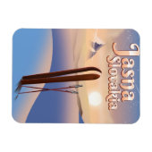 Jasna, Slowakei Skiposter. Magnet (Horizontal)