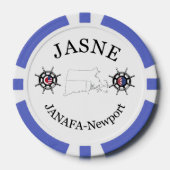JASNE-JANAFA Challenge Coin Poker Chip (Vorderseite)