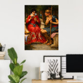 Jason and Medea by John William Waterhouse  Poster (Heimbüro)