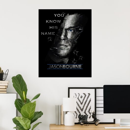 Jason Bourne Poster (Heimbüro)