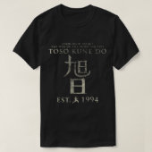 Jason David Franks Offiziell Toso Kune Do Style T-Shirt (Design vorne)
