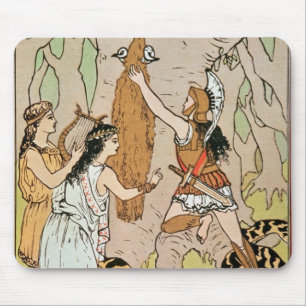 Jason, der die goldene Fleece ergreift Mousepad